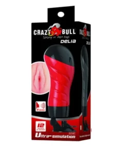 Âm đạo giả gắn tường rung rên Crazy bull Delia