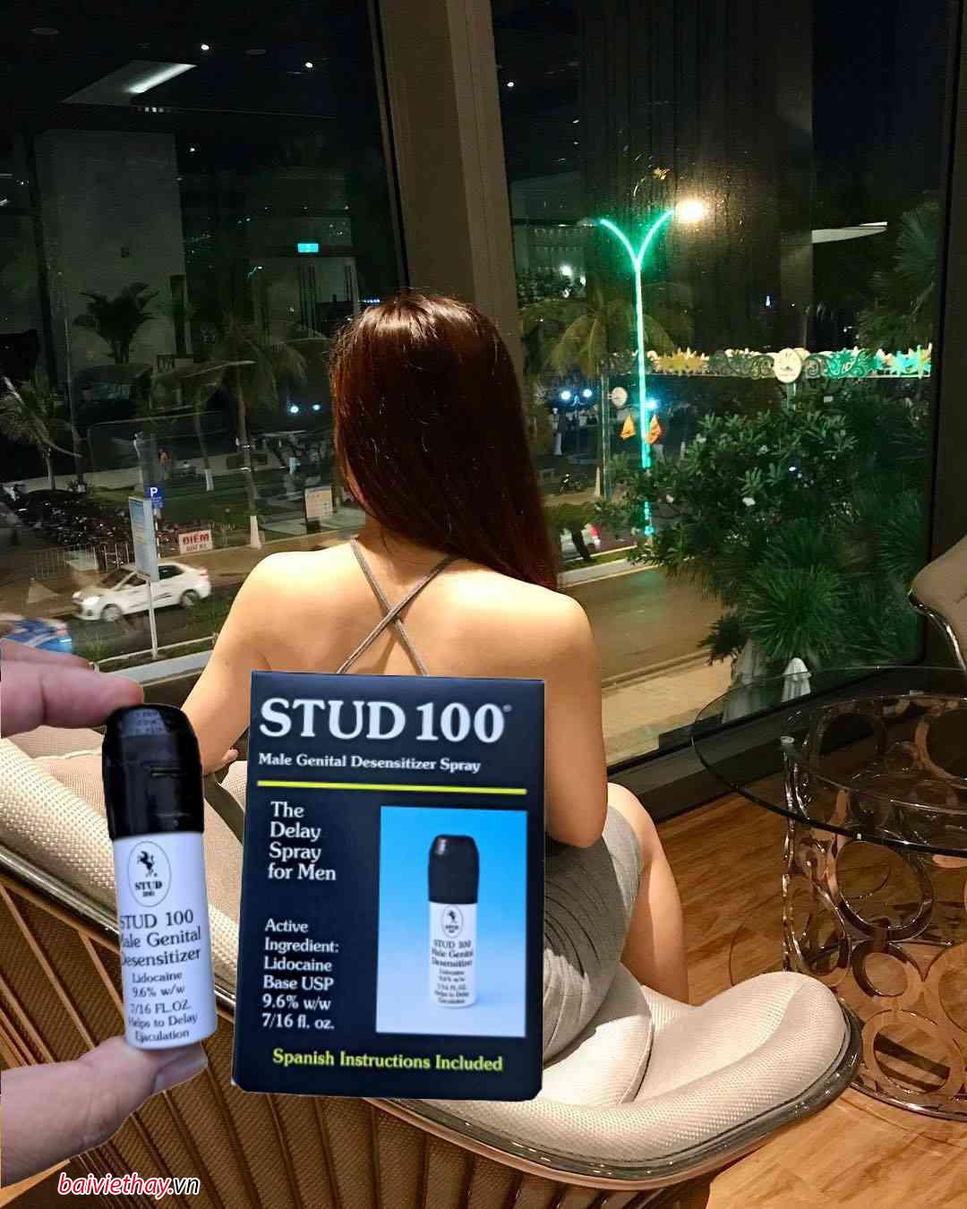 chai xịt stud 100 Hải Dương